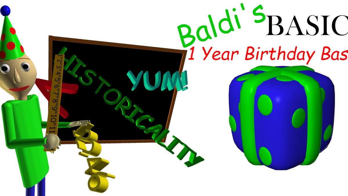 Baldi's Basics Birthday Bash in the browser