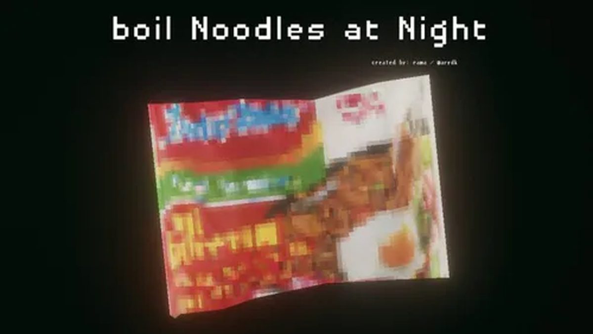 Boil Noodles at Night in the browser