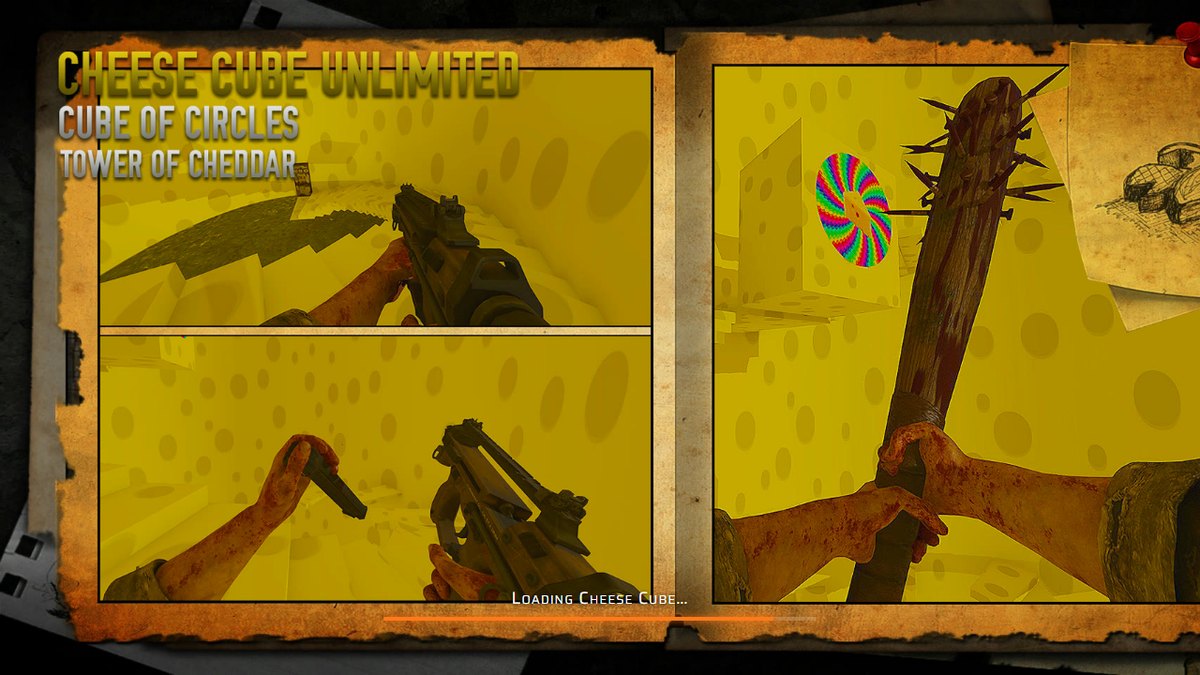 Cheese Cube (Zombies) in the browser