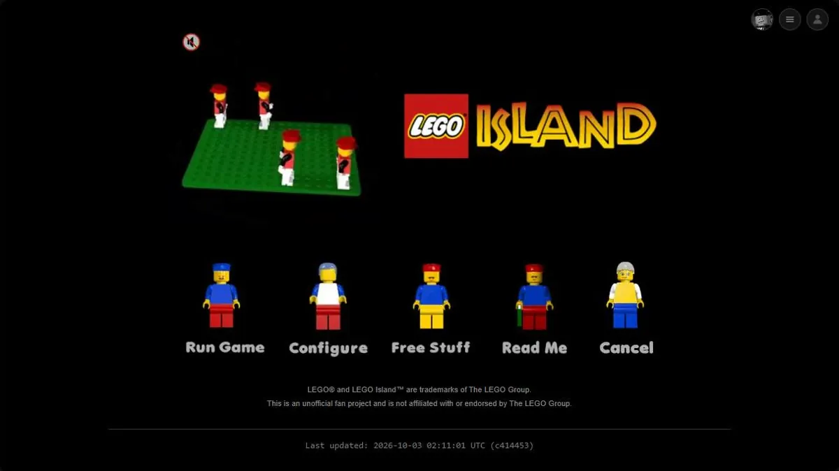 LEGO Island in the browser