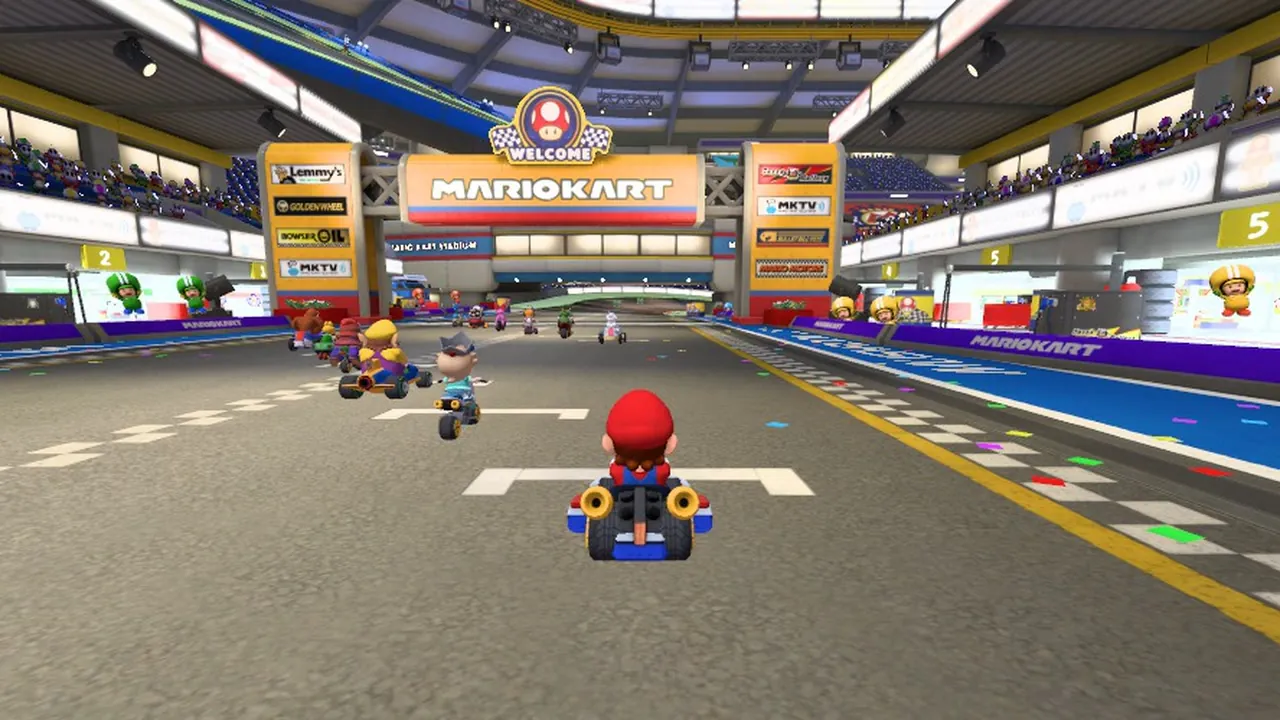 Mario Kart 8 Deluxe in the browser