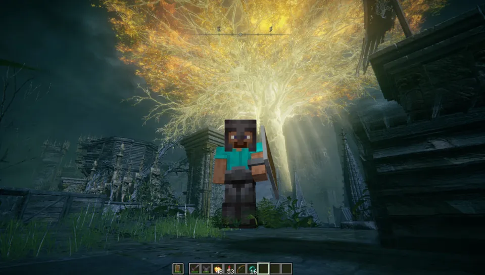 Minecraft Ring in INXANITY Launcher