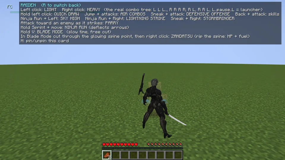 RevengeanceCraft in INXANITY Launcher