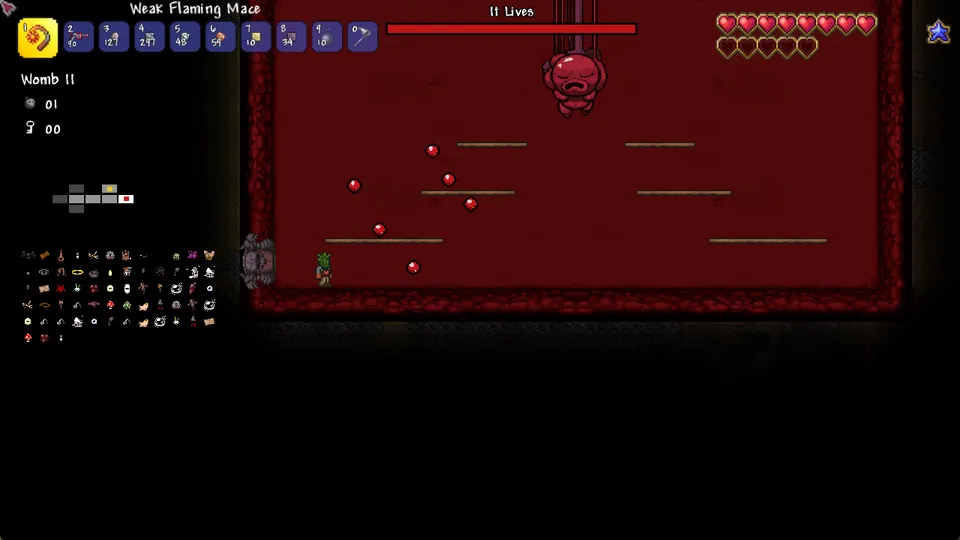 The Binding of Terraria in INXANITY Launcher