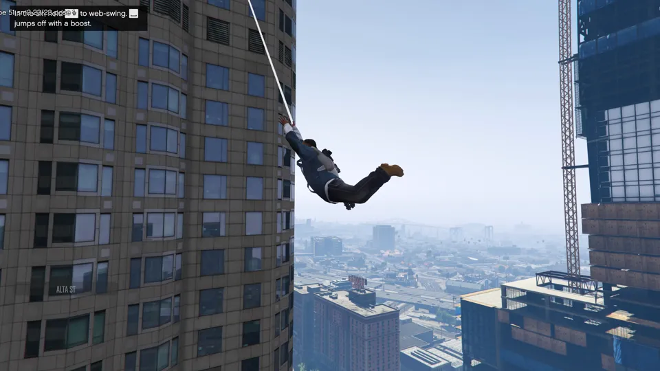 Web of Los Santos in INXANITY Launcher